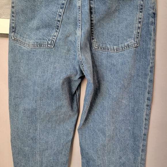 Everlane The Way High Denim Jean Organic Cotton Raw Hem 30 Long - Picture 11 of 16